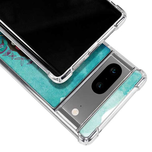 Disney Princess Moana with Pua and Heihei Google Pixel 8 Clear Case